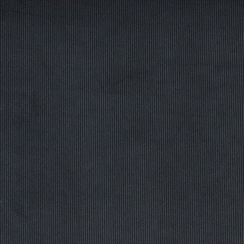 Picture of Designer Fabrics C182 54 in. Wide Navy Blue Thin Solid Corduroy Striped Upholstery Velvet Fabric
