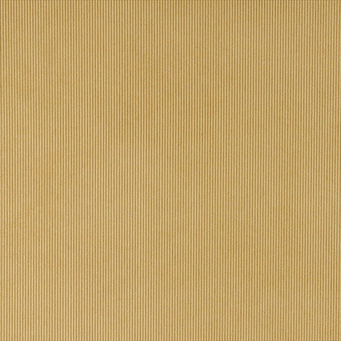 Picture of Designer Fabrics C185 54 in. Wide Gold Thin Solid Corduroy Striped Upholstery Velvet Fabric