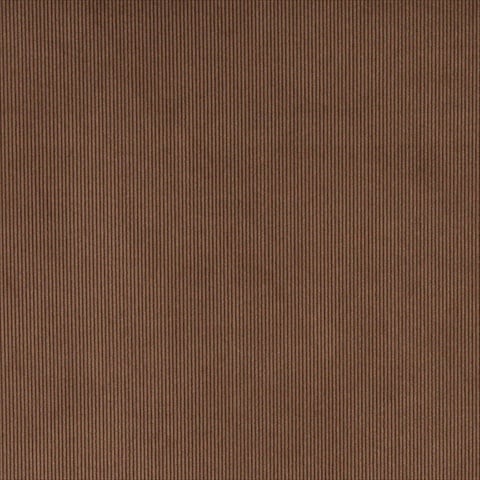 Picture of Designer Fabrics C186 54 in. Wide Brown Thin Solid Corduroy Striped Upholstery Velvet Fabric