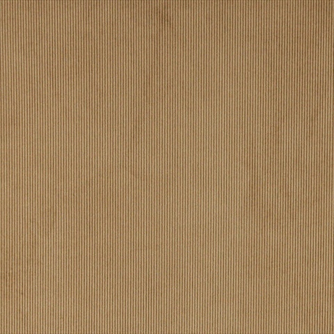 Picture of Designer Fabrics C189 54 in. Wide Tan Thin Solid Corduroy Striped Upholstery Velvet Fabric
