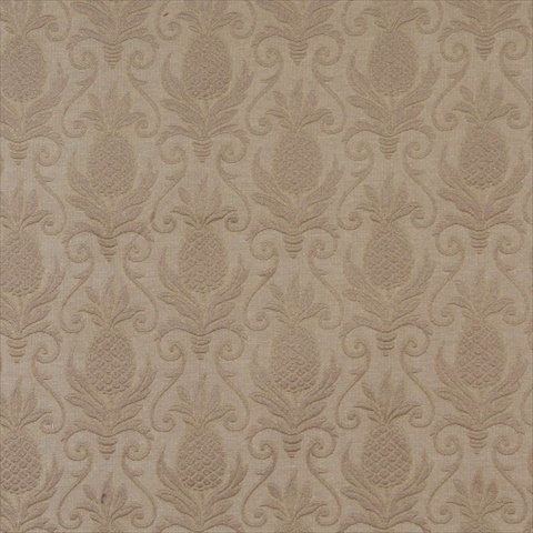 Designer Fabrics E522 54 in. Wide Olive Green; Pineapple Jacquard Woven Upholstery Grade Fabric