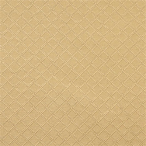 E550 54 in. Wide Gold- Diamond Jacquard Woven Upholstery Grade Fabric