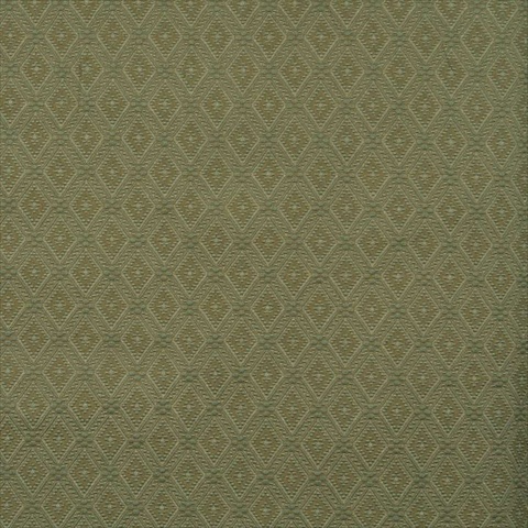 E566 54 in. Wide Green- Diamond Jacquard Woven Upholstery Grade Fabric