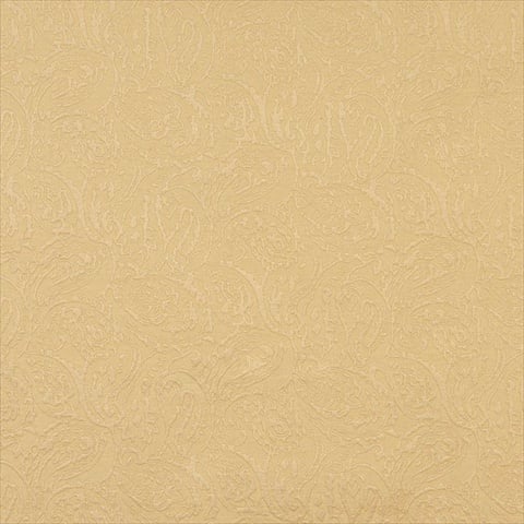 Picture of Designer Fabrics E577 54 in. Wide Gold- Paisley Jacquard Woven Upholstery Grade Fabric