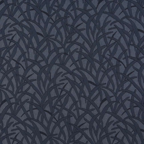 54 in. Wide Blue, Grassy Meadow Jacquard Woven Upholstery Grade Fabric