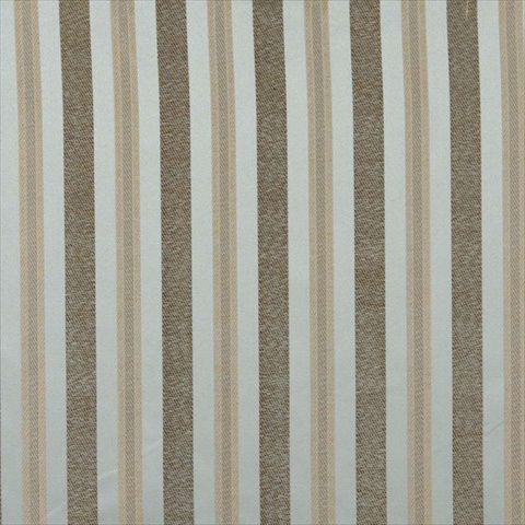 Picture of Designer Fabrics E631 54 in. Wide Striped Light Blue And Gold Damask Upholstery And Window Treatment Fabric