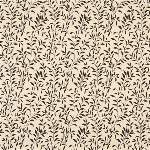 Picture of Designer Fabrics F416 54 in. Wide Dark Brown And Beige Floral Matelasse Reversible Upholstery Fabric