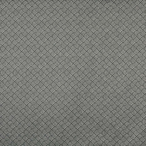 Picture of Designer Fabrics F760 54 in. Wide Black And Silver- Geometric Heavy Duty Crypton Commercial Grade Upholstery Fabric
