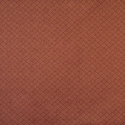 Picture of Designer Fabrics F761 54 in. Wide Dark Red And Gold- Geometric Heavy Duty Crypton Commercial Grade Upholstery Fabric