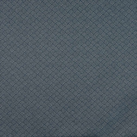 Picture of Designer Fabrics F766 54 in. Wide Navy Blue- Geometric Heavy Duty Crypton Commercial Grade Upholstery Fabric