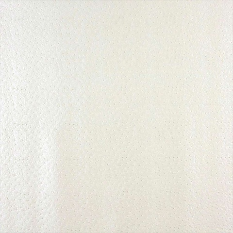Picture of Designer Fabrics G017 54 in. Wide White&#44; Emu Ostrich Faux Leather Vinyl