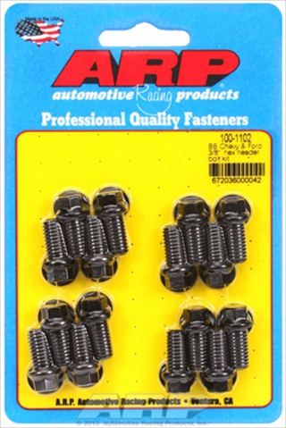 1001102 Chevrolet Big Block & Ford Header Bolt Kits