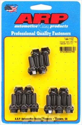 144-1102 6-Point Header Bolt Kit - 0.31 x 0.750 in. UHL, 14PK