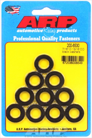 2008530 Premium Black Oxide Chrome Moly Special Purpose Washers - Pack 10