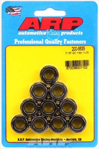 2008635 Hex Nuts 0.43 x 20 In. - 10 Pack