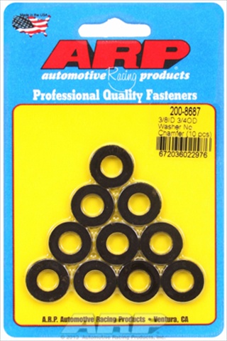 2008687 0.37 In. Id x 0.37 In. Black Washer
