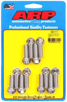 4001111 Chevrolet Small Block, 1.000 In. Uhl Header Bolt & Stud Kits