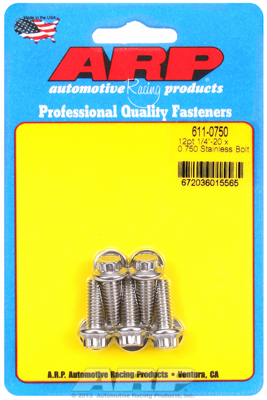 Picture of ARP 6110750 Sae Bolt Kit Stainless 300 0.25-20 x 0.750 In.
