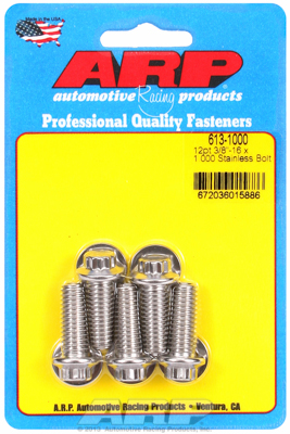 6131000 Sae Bolt Kit Stainless 300 0.38-16 x 1.000 In.