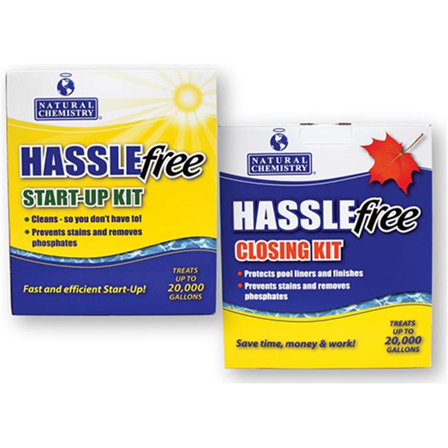 Natural Chemistry 08002 Hassle Free Open Or Close Pool Cleaning Kit