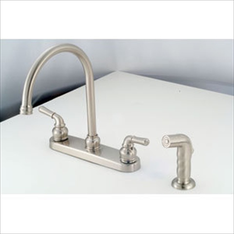 Picture of AMER BRASS NN801GSN 8 In. Brushed Nickel Kitchen Faucet