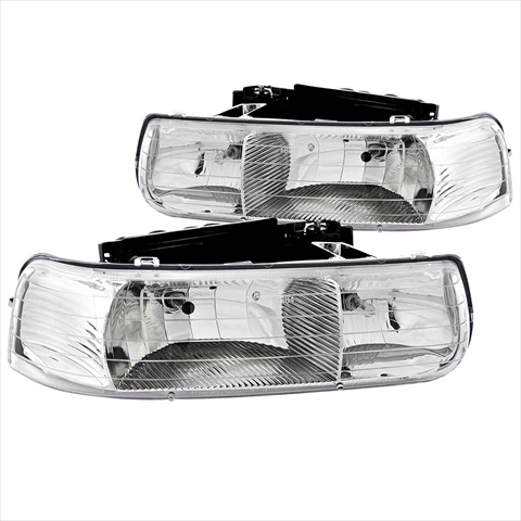 Picture of ANZO 111011 Crystal Headlights Chrome