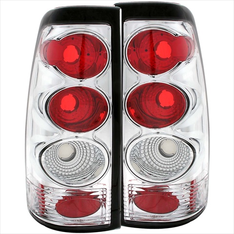 Picture of ANZO 211023 Tail Lights Chrome