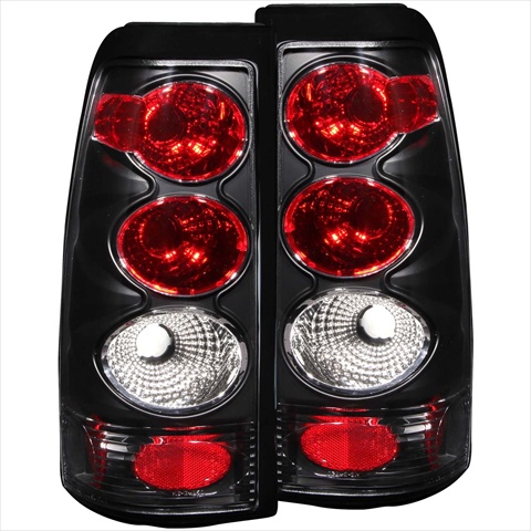 Picture of ANZO 211025 Tail Lights Black