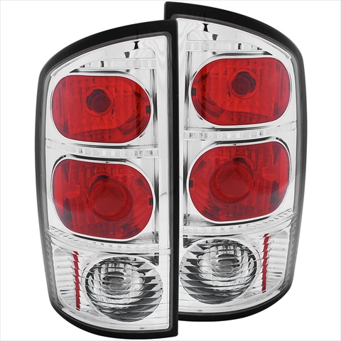 Picture of ANZO 211043 Tail Lights Red&#44; Chrome