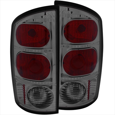 Picture of ANZO 211167 Tail Lights Smoke