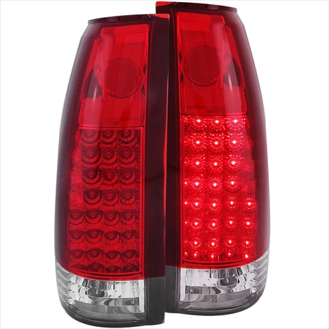 Picture of ANZO 311004 LED Tail Lights G2 Red & Clear