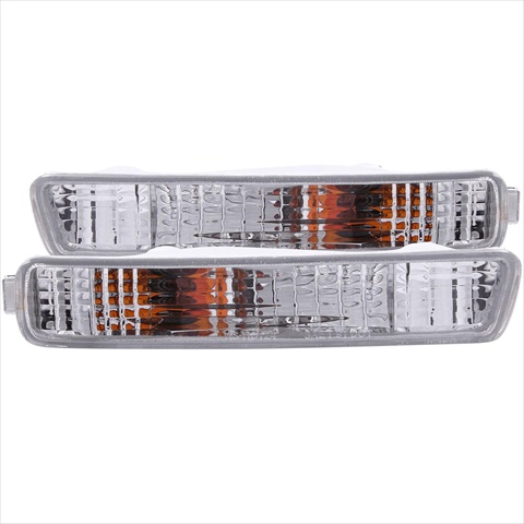 511008 Honda Accord 94-95 Parking Signal Lights, Chrome Clear