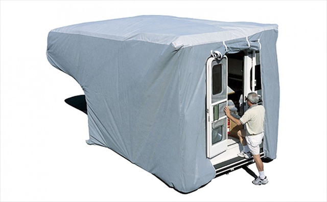 Picture of ADCO 12263 Pickup Camper Sfs Aqua-Shed Covers - Large With 10 To 12 Ft. Bed