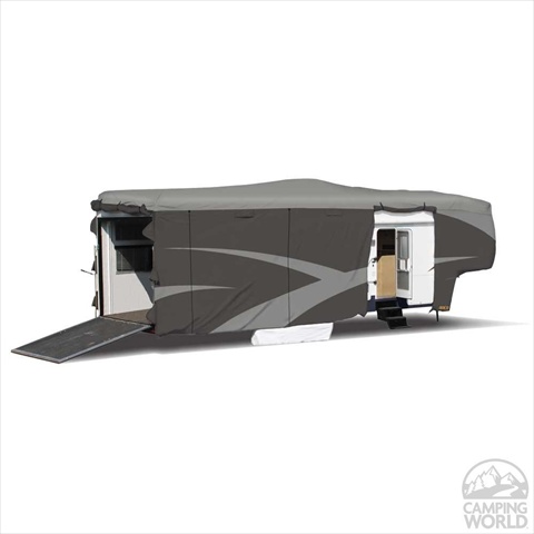 Picture of ADCO 52256 Designer Series Gray Sfs Aquashed 5Th Wheel Trailer RV Cover