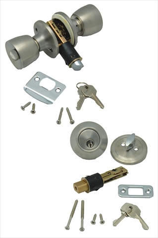 Picture of AP PRODUCTS 013234SS Combo Lock Set of Stainless Steel