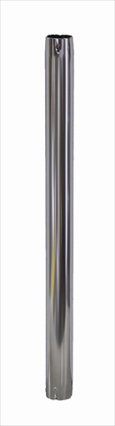 13956 Pedestal Table Leg Without Base- Chrome - 31.5 In.