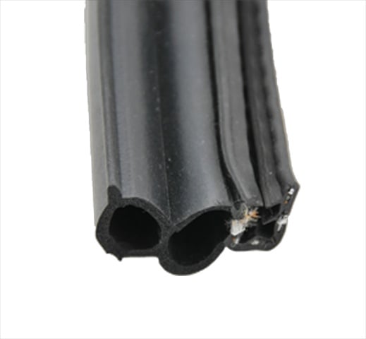 018181BB Double Bulb Seal With Slide On Clip