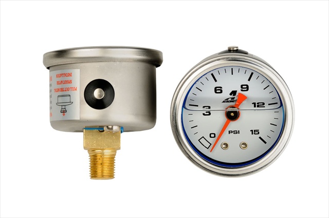 Picture of AEROMOTIVE 15632 0-15 Psi Fuel Pressure Gauge
