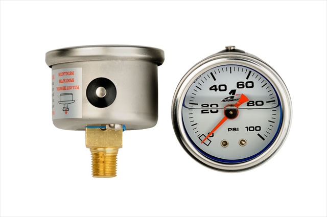 Picture of AEROMOTIVE 15633 0-100 Psi Fuel Pressure Gauge