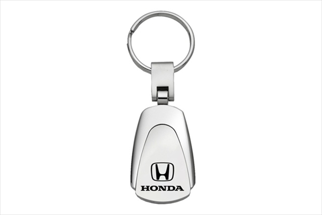KC3HON Honda Chrome Teardrop Key Chain