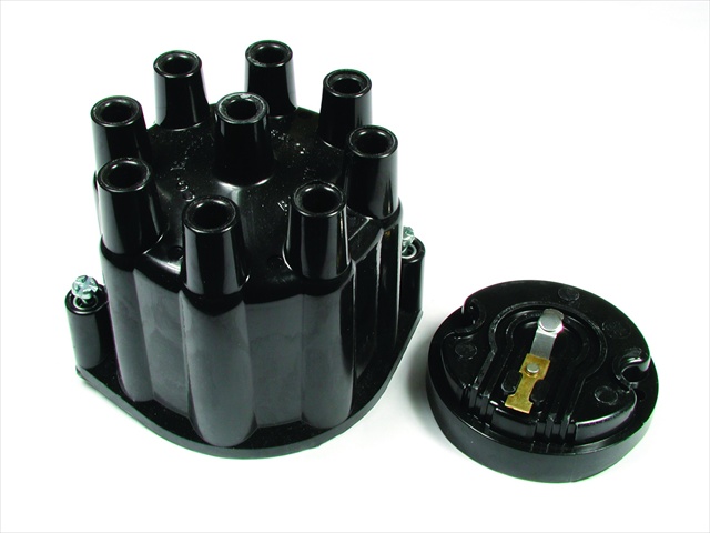 Picture of ACCEL 8124 Accel 8124 Distributor Cap & Rotor Kit - Socket Style - Black