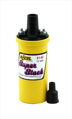 Picture of ACCEL 8140 Accel 8140 Ignition Coil - Yellow