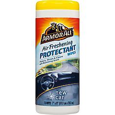 ARMOR ALL 78533 Freshening Protectant Wipes, New Car 25-Pack