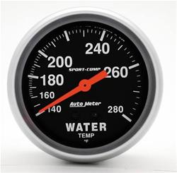 AUTO METER 3431 Sport-Comp Water Temperature 140-280 Degrees F