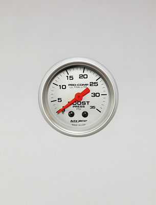 4304 Ultralite 2.06 In. 0-35 Boost Pressure