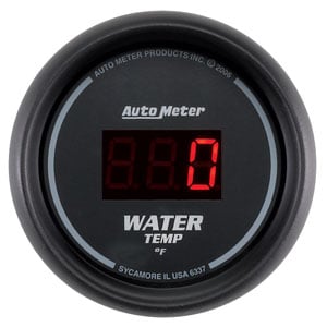 6337 Water Gauge - Black - 2.06 In.