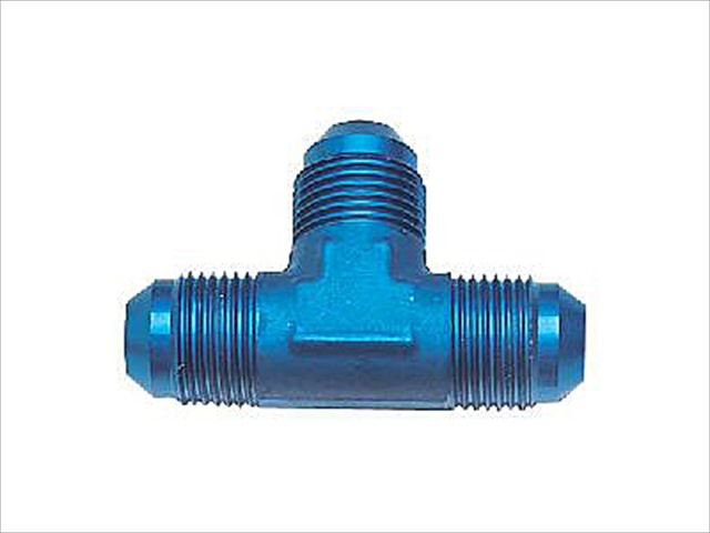 FCM2063 -8 An Blue Anodized Aluminum Union Tee Adapters