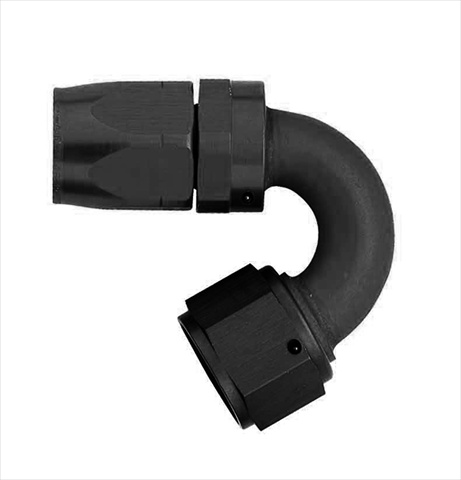 FCM4054 Aluminum -10An 150-Degree Elbow Fitting