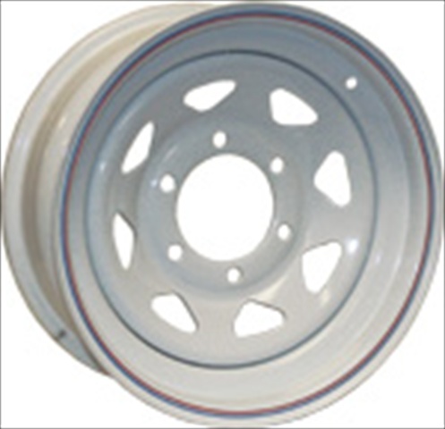 20740 16 x 6 6 Hole Spoke, White