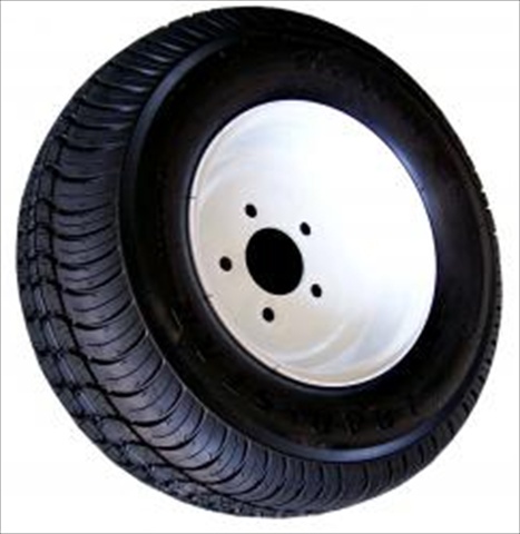 Picture of AMERICANA 3H310 215-60C 5 Hole Painted Tire- White Plain - 5 Lugs